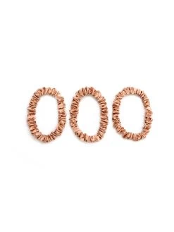Blissy Skinny Scrunchies ROSE GOLD -Classic Fashion Clothing Store 0F1627353D4B000PRODUCT 03