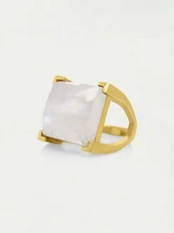 Dean Davidson - Plaza Ring Semi-Precious MOONSTONE -Classic Fashion Clothing Store 10528GMN7MNSPRODUCT 03