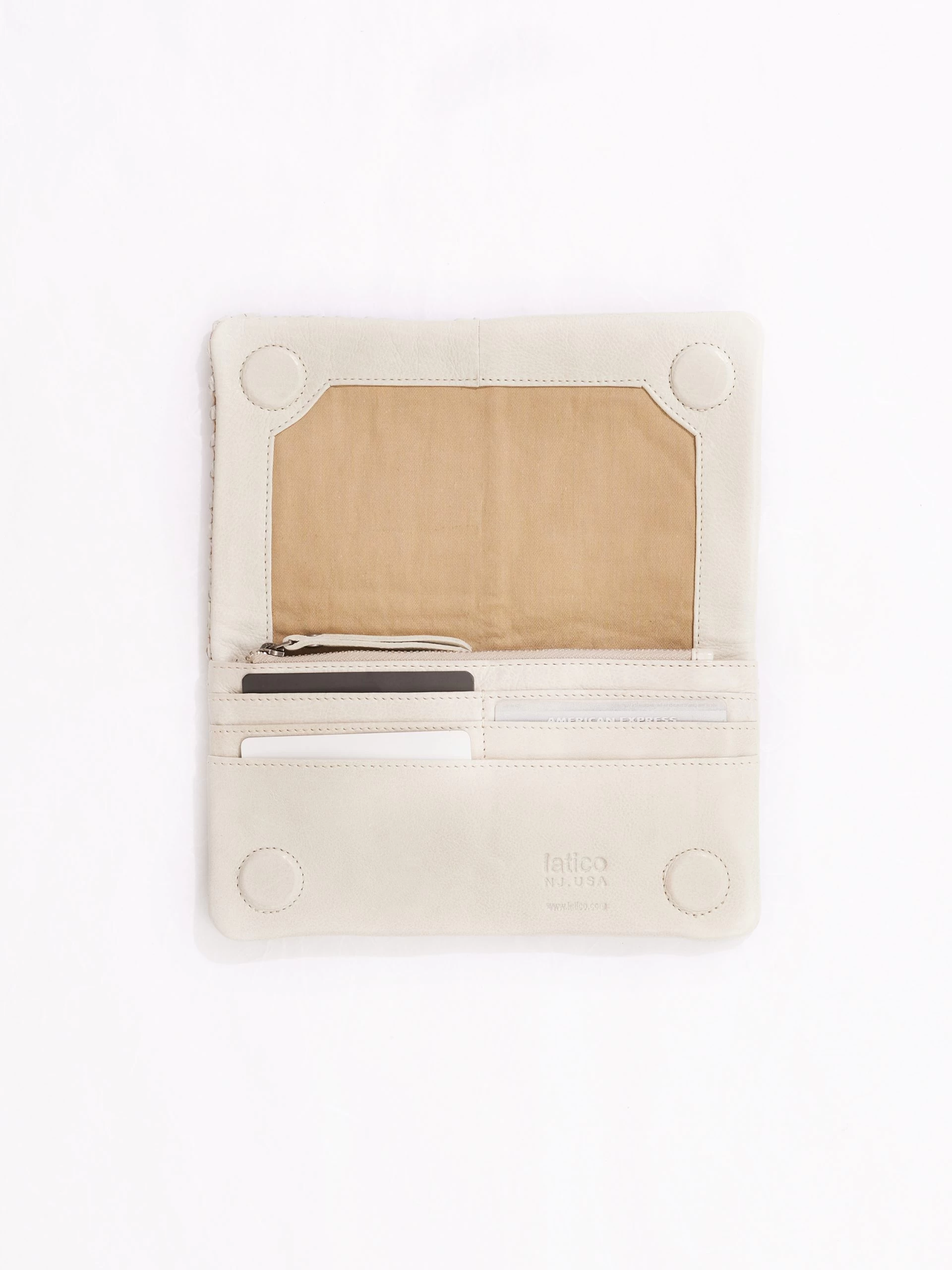 Latico Whitney Clutch OATMEAL 4 Latico Whitney Clutch OATMEAL - Image 2