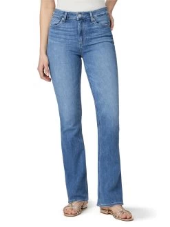 Paige - Laurel High Rise Bootleg MEDIUM WASH