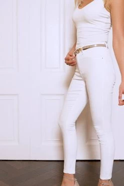 White Perfect Skinny Jeans -Classic Fashion Clothing Store 6b7fac582070d01dedaeacde1d43b331c0be3ff2