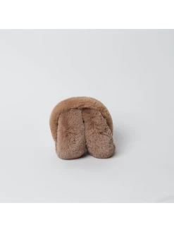 Hat Attack Oversized Faux Fur Earmuf TAUPE -Classic Fashion Clothing Store 76EC62609399TAUPRODUCT 02