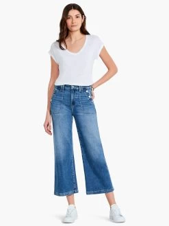 Paige - Aubrey Wide Leg W/ Utility Pockets MEDIUM WASH -Classic Fashion Clothing Store 7839F728235MWSPRODUCT 01