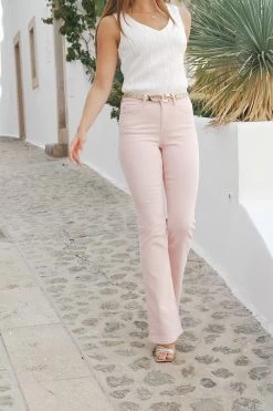 Soft Pink Kick Flare Jeans 15 Soft Pink Kick Flare Jeans -Classic Fashion Clothing Store 8f3913f3c858365db71c2f1aa345fbccfde6d984