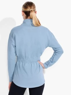 Brushed Terry Ruched Tunic MOUNTAIN AIR 8 Brushed Terry Ruched Tunic MOUNTAIN AIR -Classic Fashion Clothing Store ACTF238050MNAPRODUCT 03