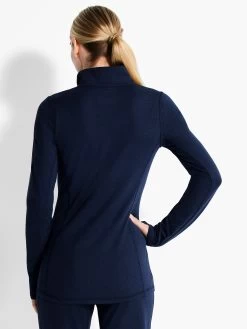 Brushed Flow Half Zip INK 8 Brushed Flow Half Zip INK -Classic Fashion Clothing Store ACTF238052INKPRODUCT 03