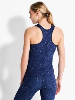 Spotted Blues Flexfit High Neck Tank BLUE MULTI 8 Spotted Blues Flexfit High Neck Tank BLUE MULTI -Classic Fashion Clothing Store ACTF238099BLTPRODUCT 03