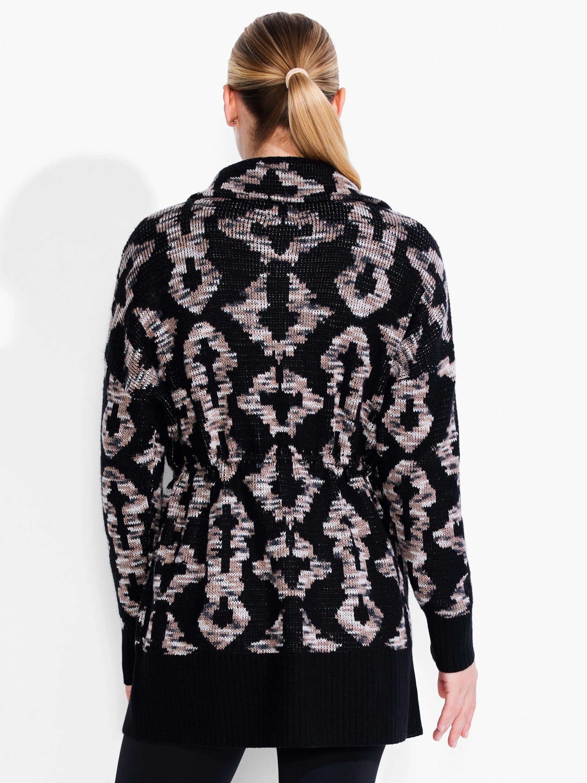 Spacedye Cozy Coat BLACK MULTI 5 Spacedye Cozy Coat BLACK MULTI - Image 3