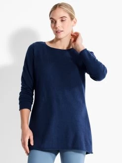 Cool Down Twist Back Sweater INK