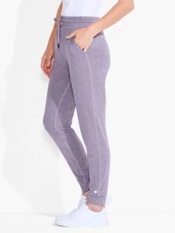 Brushed Flow Jogger PLUM -Classic Fashion Clothing Store ACTF238348PLMPRODUCT 03