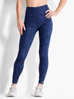 Spotted Blues Flexfit Full Length Legging BLUE MULTI