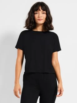 Brushed Flow Tee BLACK ONYX