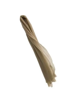 Meg Cohen Cashmere Whisper Featherweight Scarf TRUFFLE