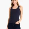 Shelf Bra Tank DARK INDIGO -Classic Fashion Clothing Store ALL1048DIDPRODUCT 01