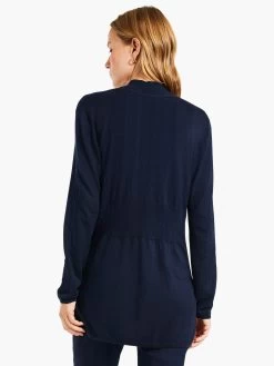 All Year Back Of Chair Cardigan DARK INDIGO -Classic Fashion Clothing Store ALL1193DIDPRODUCT 03
