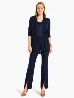 All Year Back Of Chair Cardigan DARK INDIGO -Classic Fashion Clothing Store ALL1193DIDPRODUCT 04