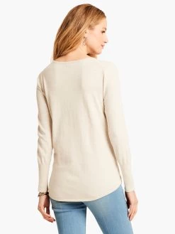 Vital V Neck Sweater PUTTY -Classic Fashion Clothing Store ALL1195 PUT PRODUCT 03