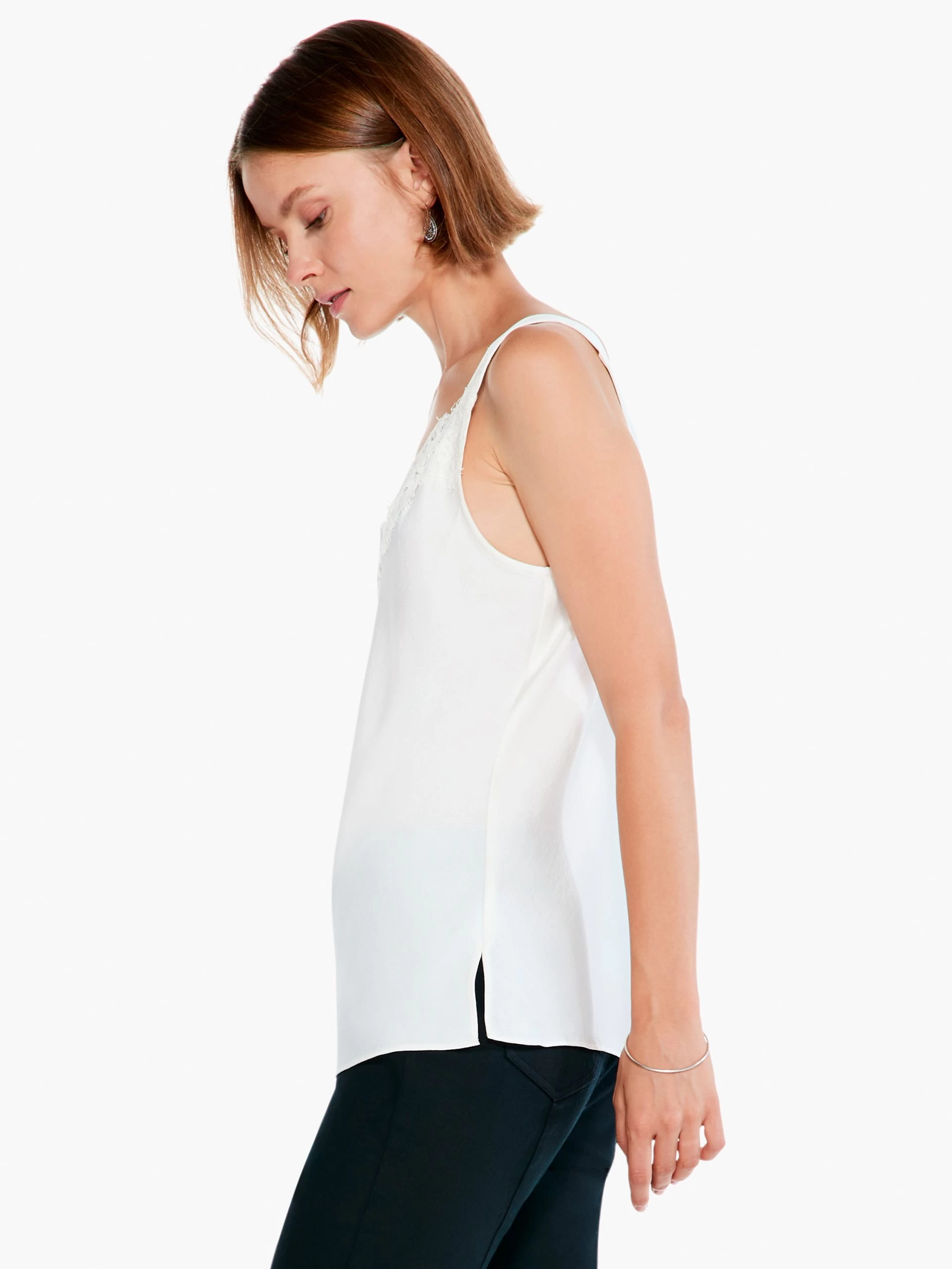 Lace Cami Tank BONE 4 Lace Cami Tank BONE - Image 2