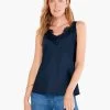Lace Cami Tank DARK INDIGO -Classic Fashion Clothing Store ALL1652DIDPRODUCT 01