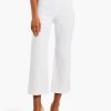 Polished Wonderstretch Wide-Leg Crop PAPER WHITE