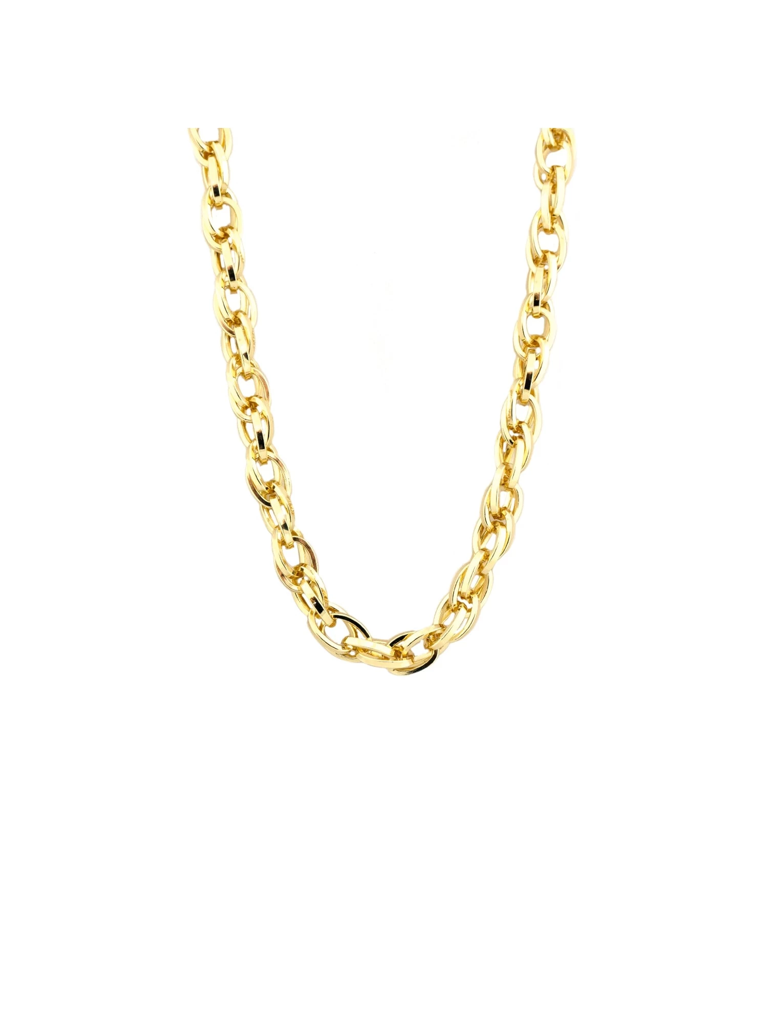 Marlyn Schiff Short Twisted Oval Link Necklace 3 Marlyn Schiff Short Twisted Oval Link Necklace
