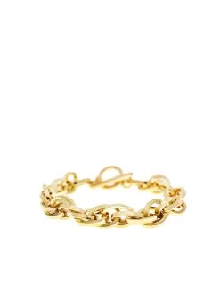 Marlyn Schiff Twisted Oval Link Toggle Bracelet