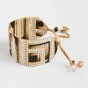Mishky - Spicy Brown Mosaic Print Beaded Bracelet SPICY BROWN MIX 2 Mishky - Spicy Brown Mosaic Print Beaded Bracelet SPICY BROWN MIX -Classic Fashion Clothing Store BEM7062SBMPRODUCT 01