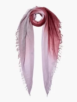 Chan Luu - Dip Dye Cashmere/Silk Scarf MAROON