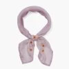 Chan Luu - Embroidered Bandana PALE ORCHID -Classic Fashion Clothing Store DFSC066PLOPRODUCT 01