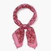 Chan Luu - Trimmed Bandana FUCHSIA