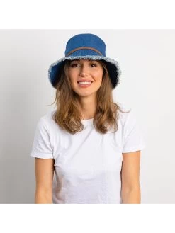 HAT ATTACK FRINGED BUCKET HAT -Classic Fashion Clothing Store E030846ECEEEBLUPRODUCT 03