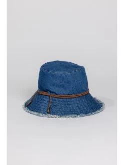 HAT ATTACK FRINGED BUCKET HAT -Classic Fashion Clothing Store E030846ECEEEBLUPRODUCT 05