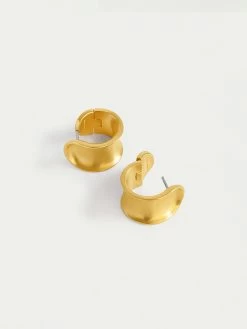 Dean Davidson - Sol Huggie Hoops GOLD -Classic Fashion Clothing Store E970GGOLPRODUCT 02