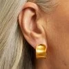Dean Davidson - Sol Huggie Hoops GOLD -Classic Fashion Clothing Store E970GGOLPRODUCT 03