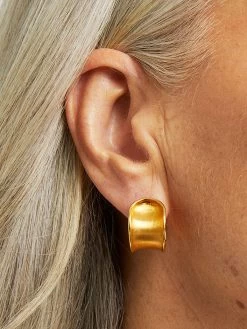 Dean Davidson - Sol Huggie Hoops GOLD