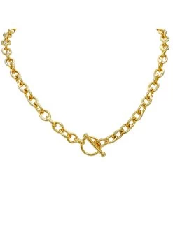 La-Soula Toggle Me Up Toggle Necklace GOLD