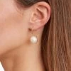 Chan Luu - White Baroque Pearl Earrings PEARL -Classic Fashion Clothing Store EG5032PRLPRODUCT 01