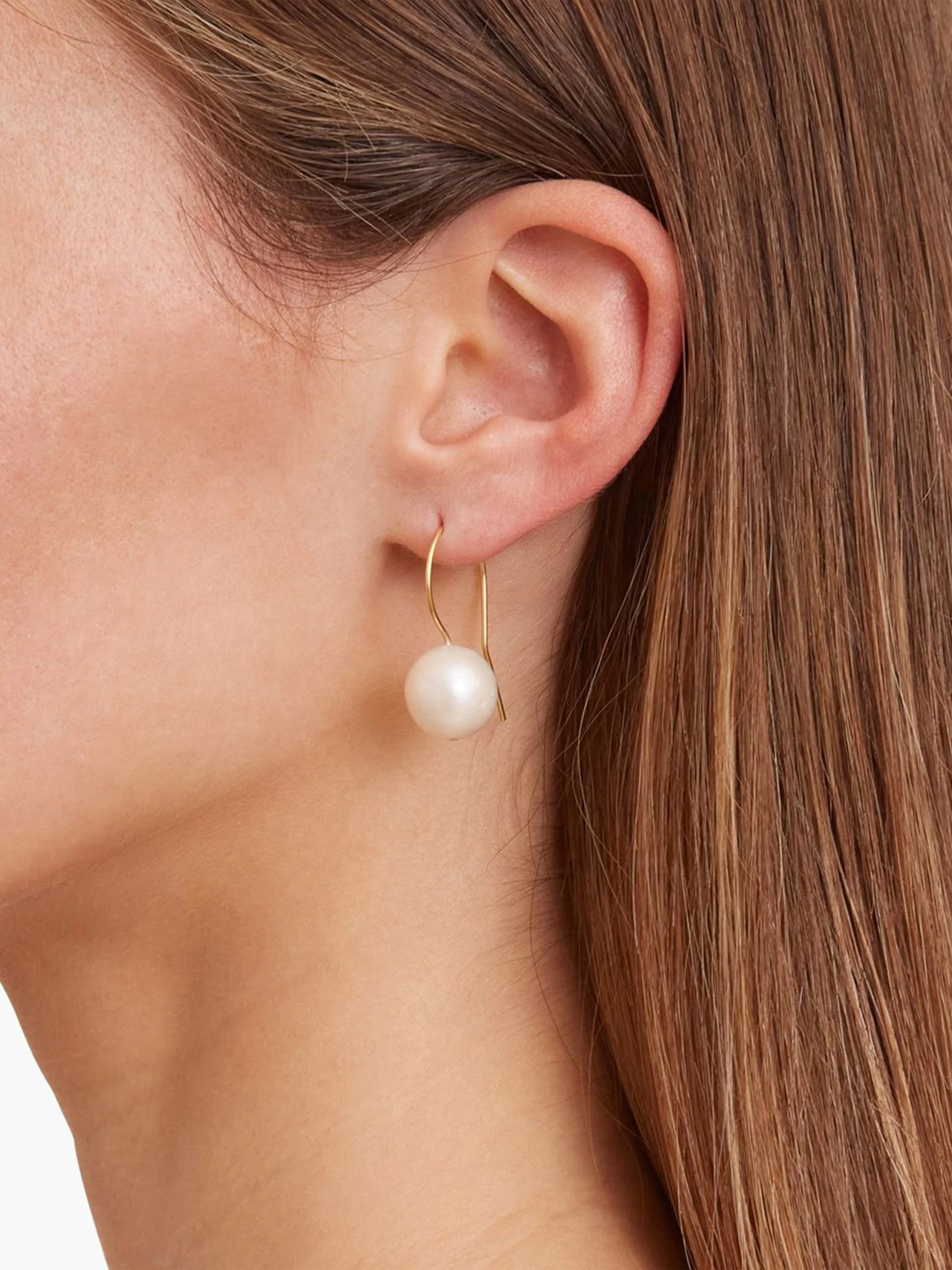 Chan Luu - White Baroque Pearl Earrings PEARL 3 Chan Luu - White Baroque Pearl Earrings PEARL