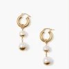 Chan Luu - Double Pearl Drop Hoop PEARL -Classic Fashion Clothing Store EG5666PRLPRODUCT 01