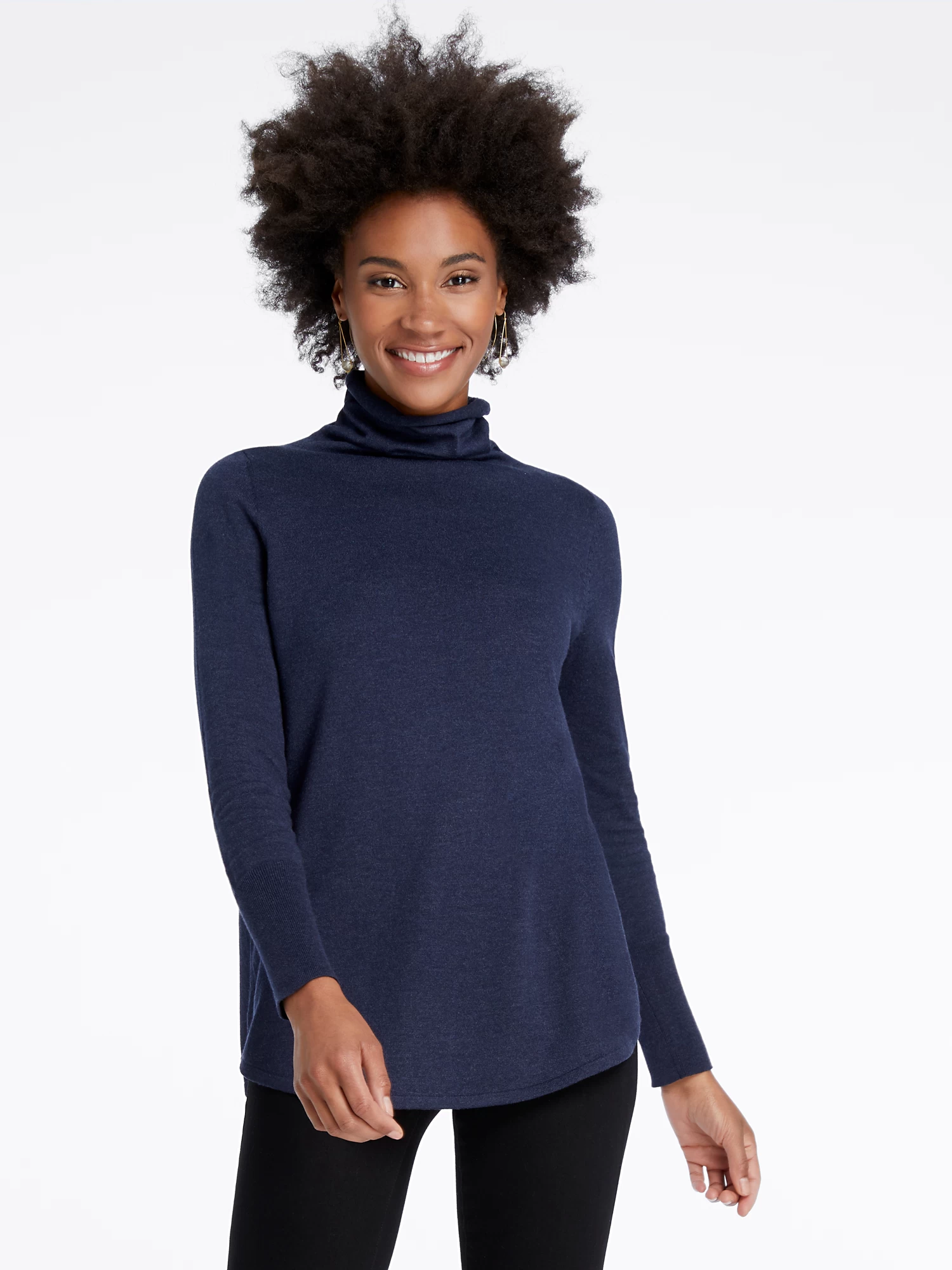 Vital Turtleneck Sweater DARK INDIGO 3 Vital Turtleneck Sweater DARK INDIGO