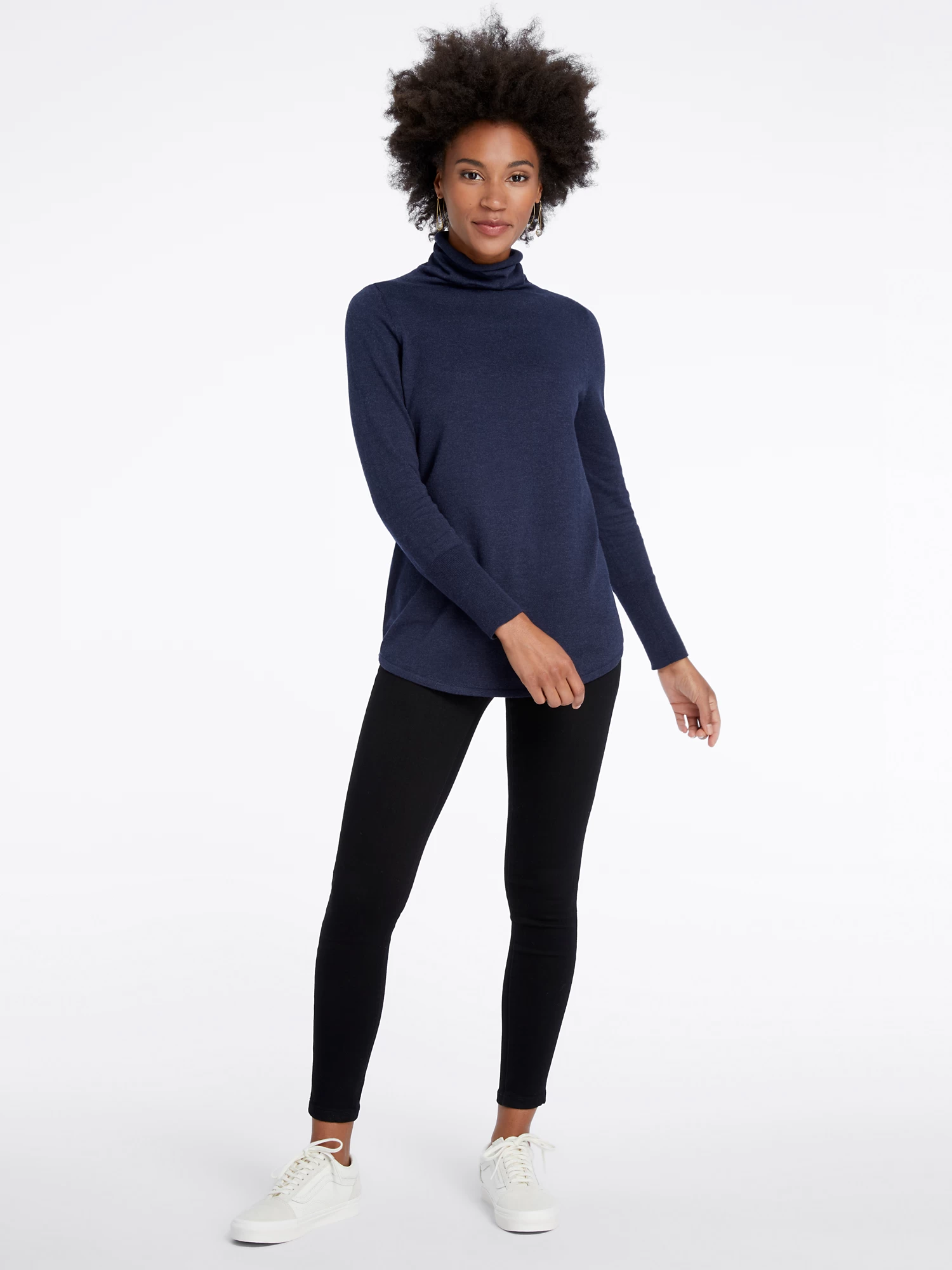 Vital Turtleneck Sweater DARK INDIGO 6 Vital Turtleneck Sweater DARK INDIGO - Image 4