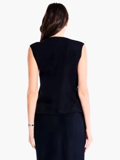 Cascade Top BLACK ONYX -Classic Fashion Clothing Store F231010BLXPRODUCT 03