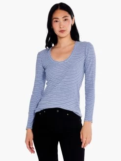 This Or That Striped Tee BLUE MULTI