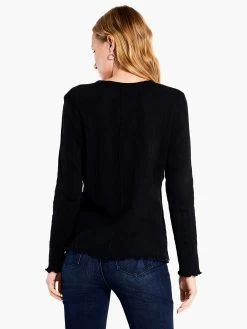 Lace Knit Tee -Classic Fashion Clothing Store F231034BLXPRODUCT 03