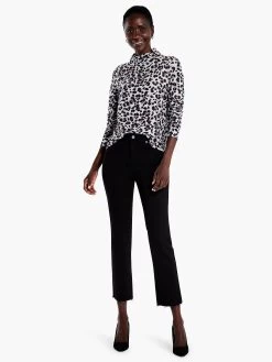 Cheetah Pop Top GREY MULTI -Classic Fashion Clothing Store F231036GMIPRODUCT 04