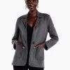 All Day Terry Knit Blazer ECLIPSE -Classic Fashion Clothing Store F231072ECLPRODUCT 01