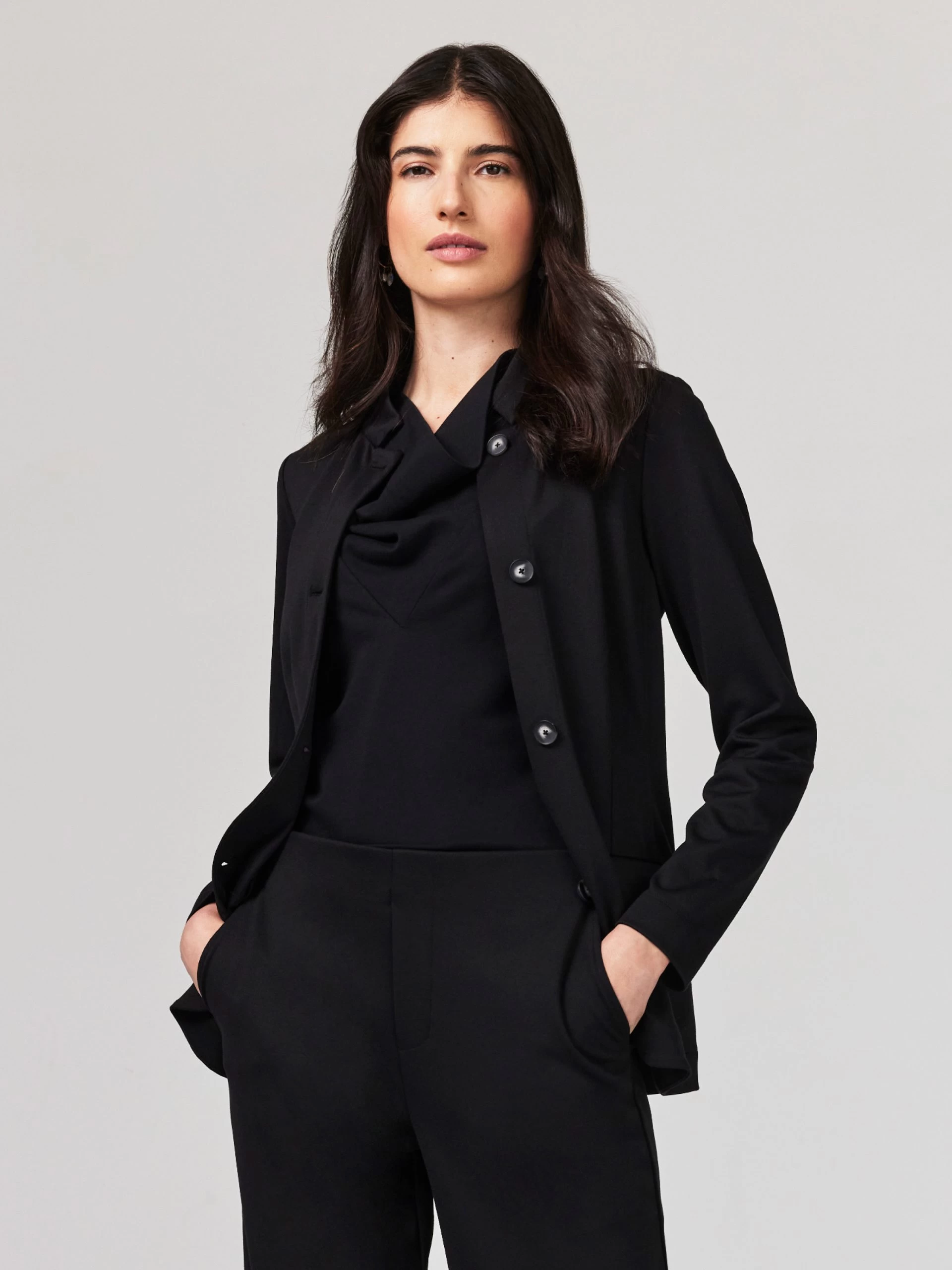 Drapey Ponte Blazer 3 Drapey Ponte Blazer