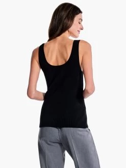 Rib Sweater Tank -Classic Fashion Clothing Store F231106BLXPRODUCT 03