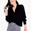 Drape Collar Shaker Sweater 2 Drape Collar Shaker Sweater -Classic Fashion Clothing Store F231111BLXPRODUCT 04