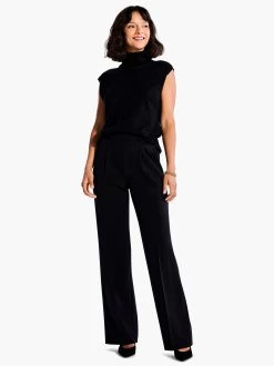 Sleeveless Turtleneck Sweater Tee -Classic Fashion Clothing Store F231115BLXPRODUCT 04